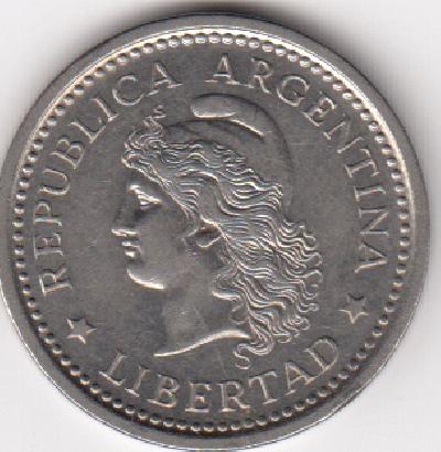 Beschrijving: 1 Peso LIBERTAD 